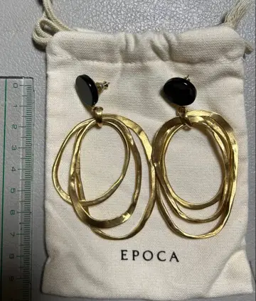 EPoca 골드 블랙 귀걸이