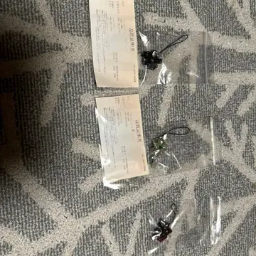 꽃 모양 키링 세트