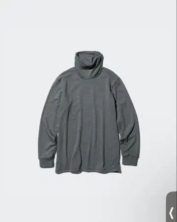 울트라 웜 터틀넥 T 다크 그레이 L 사이즈 3장 세트