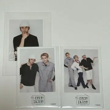 엘프도키 마치다 아카바네 루가 폴라로이드풍 카드 사인