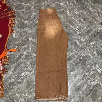 sedagle 브라운 와이드 팬츠