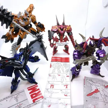 트랜스포머 로스트 에이지 모비 어드밴스 다이노봇 4체 세트