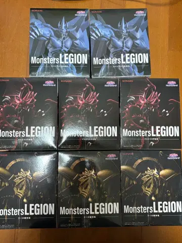 유희왕 MonstersLEGION 삼환신 피규어 8체 세트