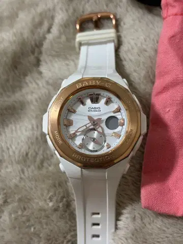 CASIO 베이비-G 핑크 골드