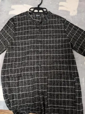 아르테미스 클래식 롱 체크 셔츠