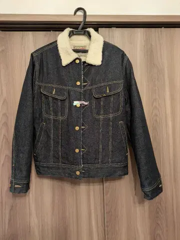 LEE 보아 옷깃 데님 자켓 L 클리닝 완료