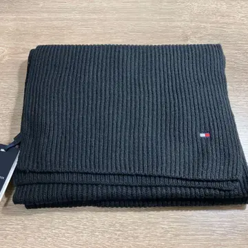 TOMMY HILFIGER 플래그 피마 코튼 캐시미어 스톨 머플러