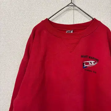 러셀 맨투맨 로고 프린트 미국 빈티지 의류 M 3471