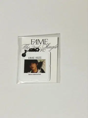 riize photo slide keychain FAME 앤톤