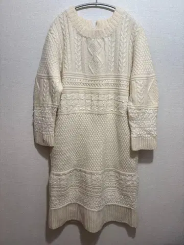 coohem 아이보리 니트 원피스