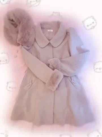 양산형 코트 그레이 빅 사이즈