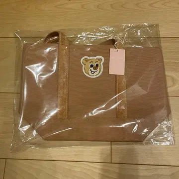 러브리 바이 페이러 올드 테디 와펜 토트백 (소) 베이지