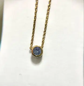 탄자나이트 목걸이