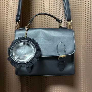 WEGO 이타백 새첼 이타 숄더 블랙 이타백