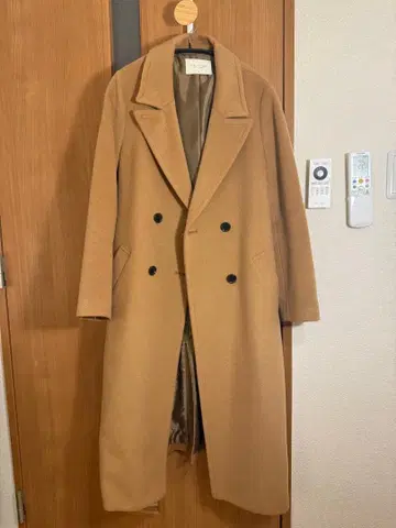 PUBLIC TOKYO 캐시미어 혼방 울 체스터 코트