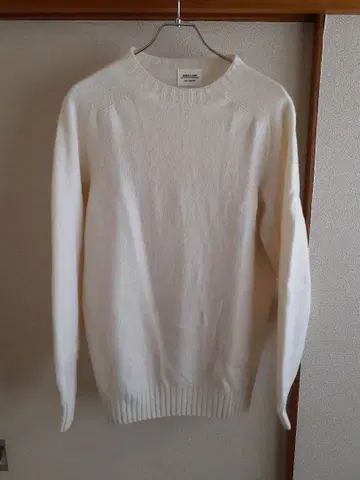 MORRIS & SONS 화이트 니트 스웨터