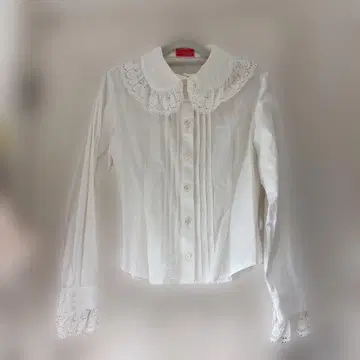 BABY 장미 레이스 오프화이트