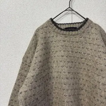 울 리치 니트 스웨터 바즈 아이 울 미국 빈티지 의류 XL 3467