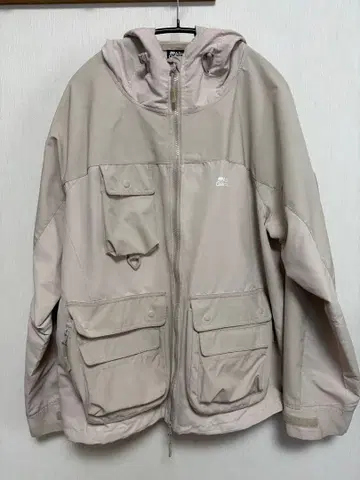 아부 가르시아 베이지 마운틴 후드티 M