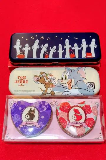 캐릭터 캔 케이스 3세트 (주: 빈 캔입니다)