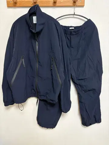 BAYFLOW 나일론 자켓 팬츠 세트 네이비