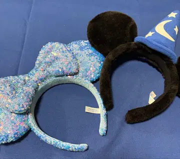 디즈니 머리띠 묶음 판매 마법사 남동생 미키 스팽글