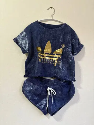 adidas 네이비 M 사이즈 셋업