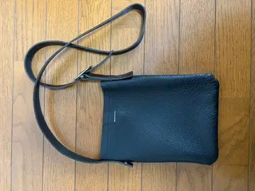 가죽 블랙 숄더백