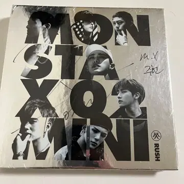 MONSTA X RUSH 사인 포함 미니 앨범