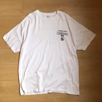 balansa SOUND SHOP 발란사 티셔츠 화이트 사이즈 XL