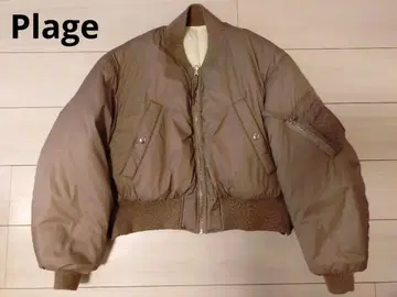 플라주 2024 가을/겨울 MA-1 봄버 블루종 리버서블