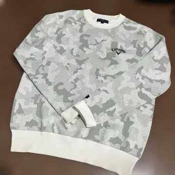 캘러웨이 카모 패턴 스웨터 L 사이즈
