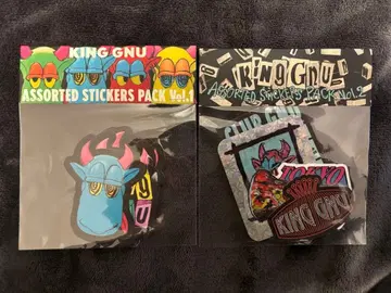 King Gnu ASSORTED STICKERS PACK 세트