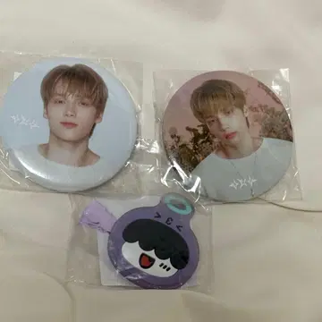 TXT 캡슐 토이 헤어 클립 캔뱃지 휴닝카이 후무냐린