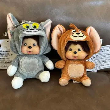 톰과 제리 몽치치 콜라보 2세트 미사용 새상품