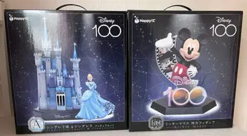 Disney 100 신데렐라 성 미키 피규어 세트