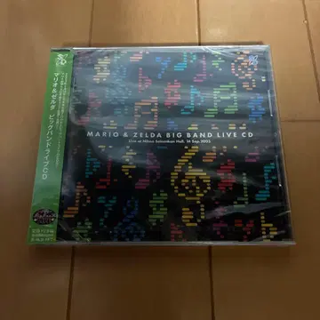 새상품 마리오&젤다 빅밴드 라이브 CD big band live