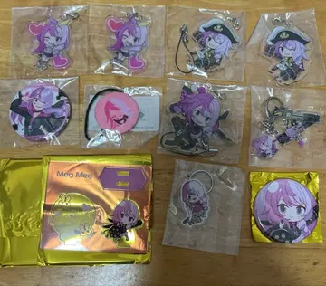 #컴퍼스 [전투섭리해석시스템] 메구메구 모음 캔뱃지 키링