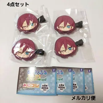 앙스타 앞머리 클립 2탄 사에구사 이바라 4개 세트