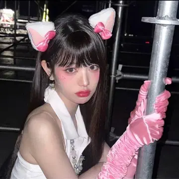 [ IVE 원영 착용 ] 캘리포니아 디즈니 마리 리본 핀