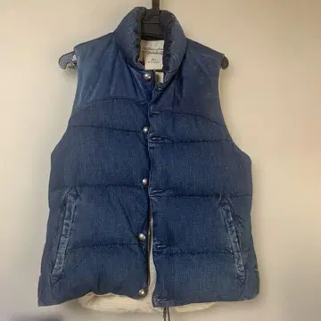 REMI RELIEF 네이비 콘초 다운 베스트 S