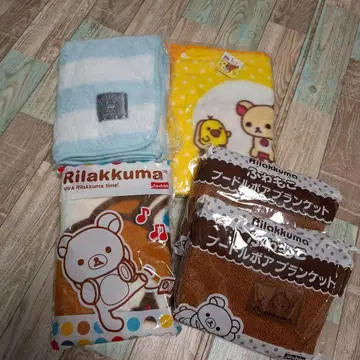 리락쿠마 담요 5세트