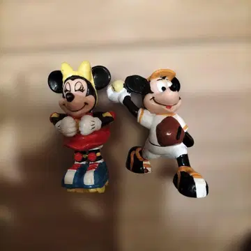 미키마우스 미니 마우스 피규어 세트 레트로