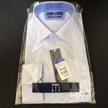 PERSON'S FOR MEN 긴팔 셔츠 L 사이즈 스트라이프