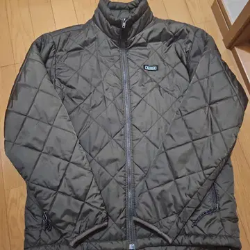 AIGLE 퀼팅 자켓 올리브 그린