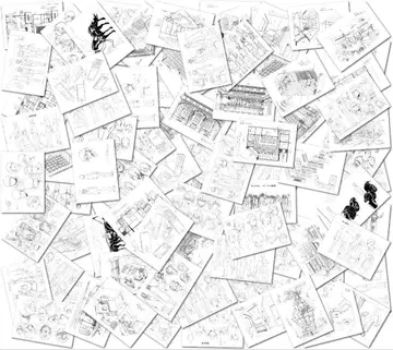 듀라라라!! 설정 자료 제작 자료 [ 80장 ]