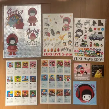 YUKI 스티커 SET