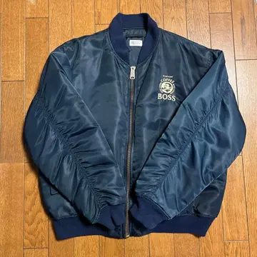 BOSS MA-1 플라이트 자켓 네이비