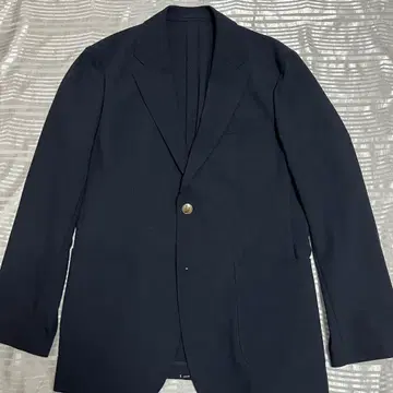 유니클로 JW 앤더슨 감동 블레이저 긴 길이 네이비 L