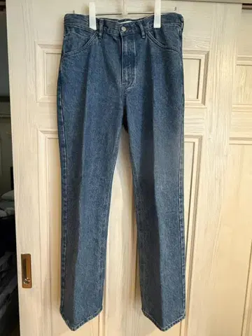 UNITED ARROWS 로데오 스트레이트 데님 라이트 블루 L 사이즈